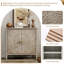 Armoire 2 portes, meubles américains, convient à la chambre à coucher, au salon, au bureau