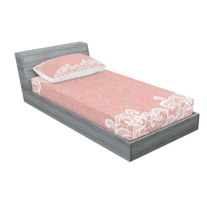 Microfiber Sheet Set, Twin Sheet Set with Fitted Sheet