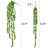 Artificial Succulents Hanging Faux Plants Fake String of Pearls-68247055