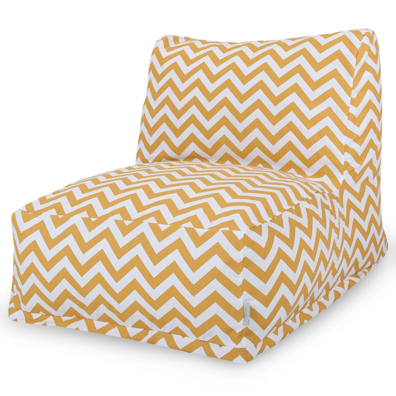 Fauteuil à billes Glanville, Jaune