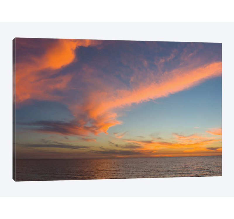 «Atlantic Ocean at Sunset», Venise, Sarasota County, Floride, États-Unis, impression sur toile tendue, Acrylique