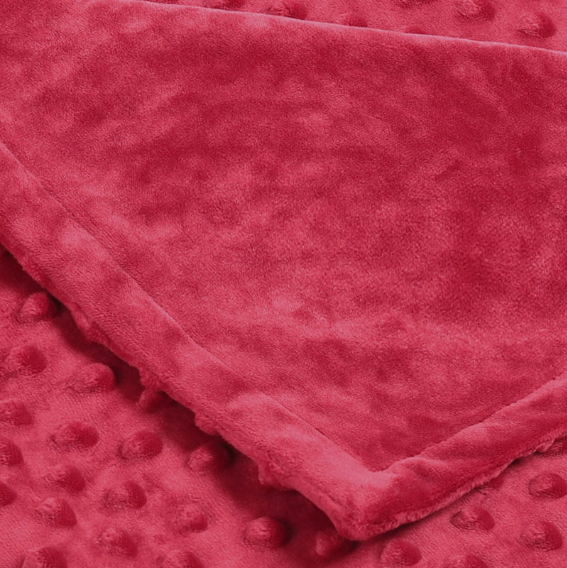 Housse pour couverture lestée, Simple, Bourgogne