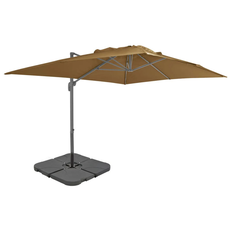 Battle 300cm X 400cm Rectangular Cantilever Parasol, Taupe