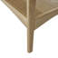 Table de bout Enchanting - Tablette, structure en bois massif pour le style avec base, plateau et couleurs naturelles, assemblage nécessaire