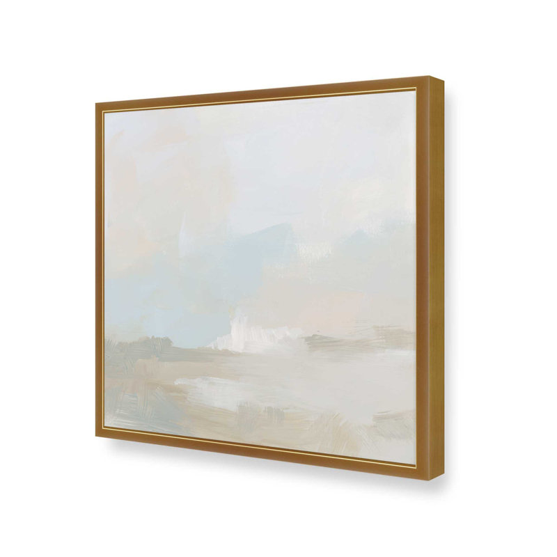 Dawn's Soft Light I Print, Cadre ouvert en angle, or poli, H 13,75 po x l 13,75 po