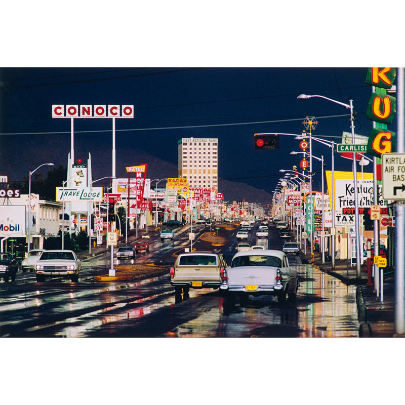 Albuquerque, Nouveau-Mexique, 1960, H 16 po x l 24 po
