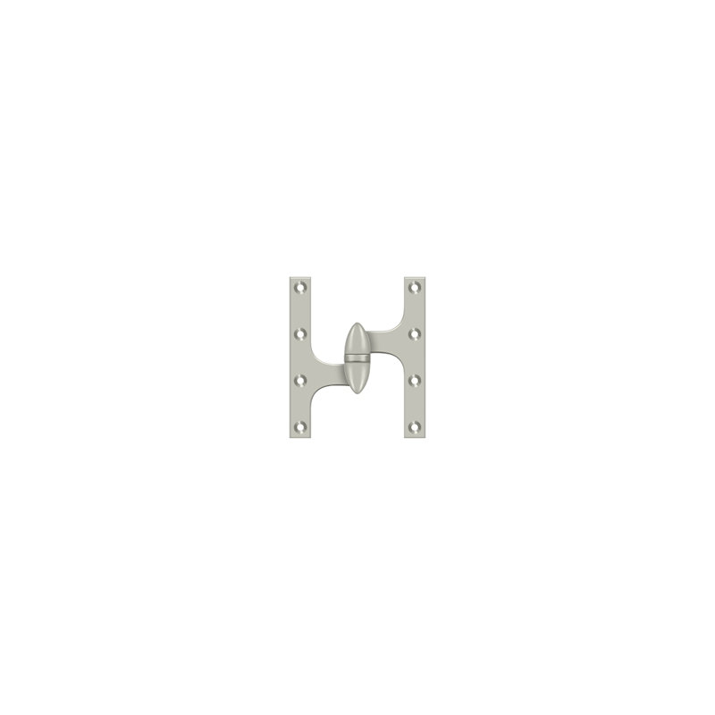 Hinge, Brushed Nickel, Left Hand