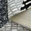 Larsson Geo Machine Woven Grey/White Rug-67405802