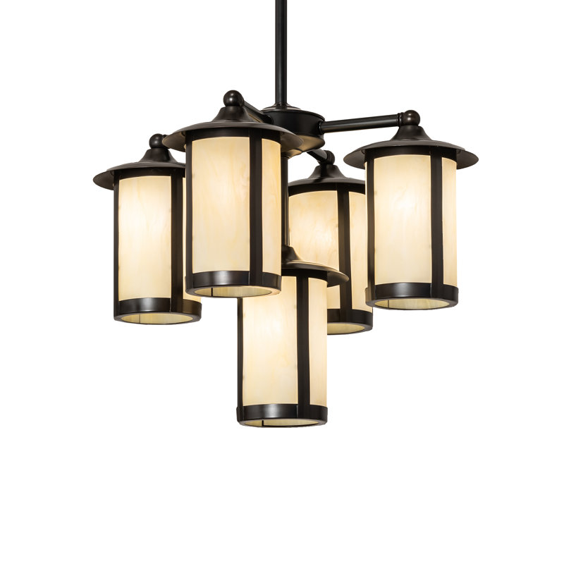 Analuiza 5 - Light Dimmable Classic/Traditional Chandelier