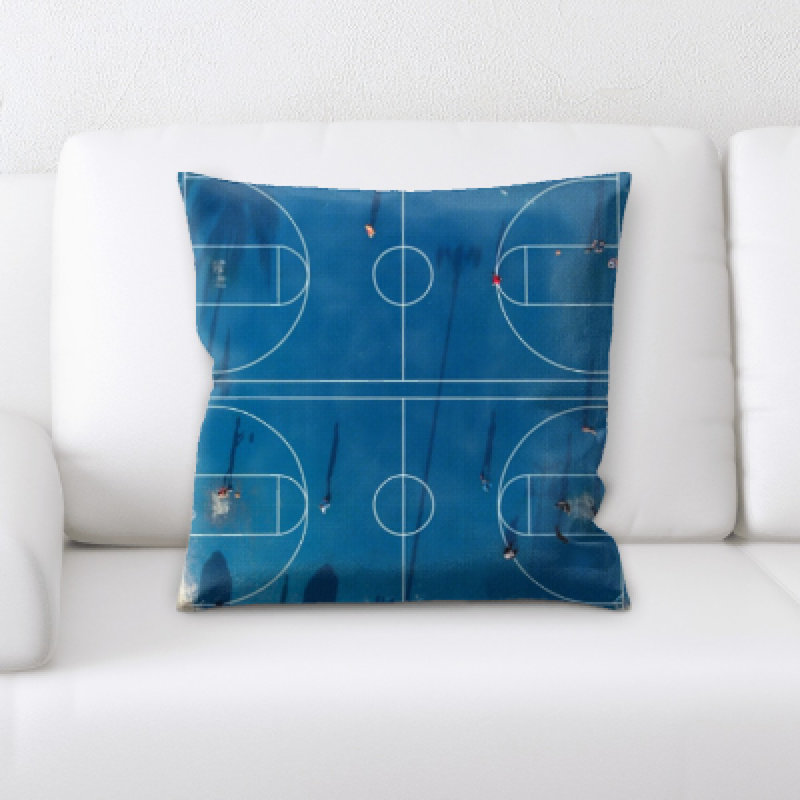 Coussin décoratif des tribunaux du basket