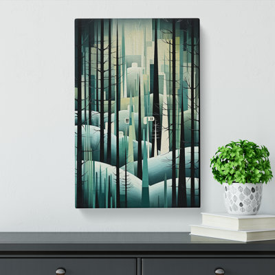 Winter Forest Constructivism No.3 - Print
