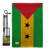 Double Sided 18.5'' H x 13'' W Polyester Flag Set