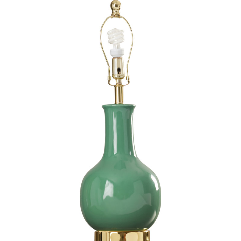 Lampe de table 27,5 po SantaAna, Émeraude