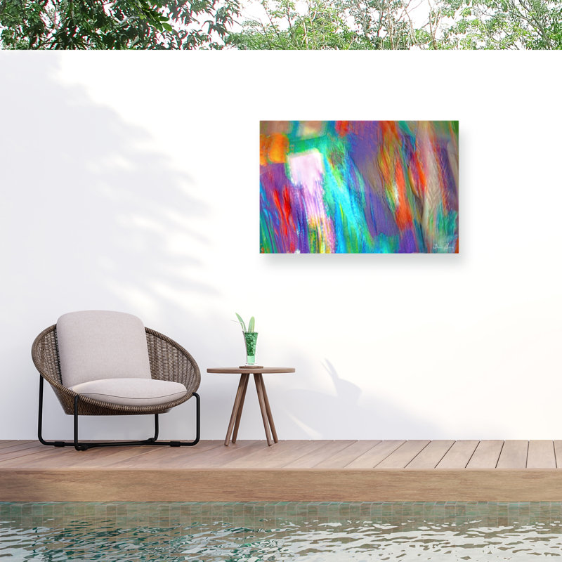 Canvas Abstract Wall Decor, 22" H x 32" W
