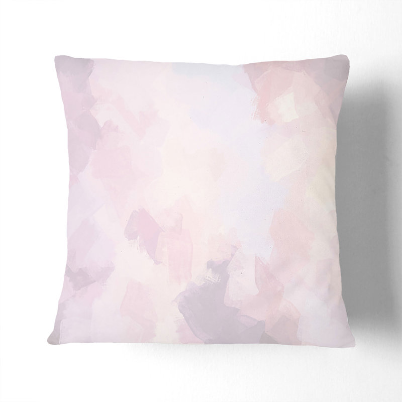 Square Throw Cushion, White, 55cm H x 55cm W x 20cm D