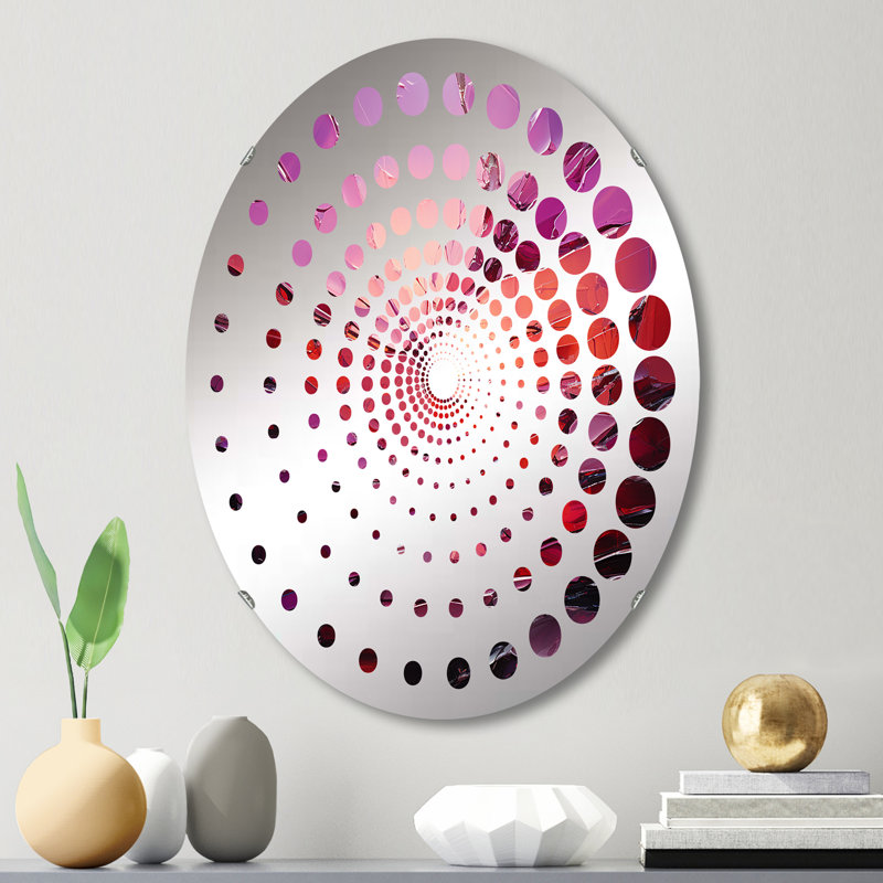 Oval Wall Mirror, 29.5" x 19.6"