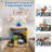 Ceiling Fans With Lights And Remote, 20 Inch Low Profile Flush Mount Ceiling Fan With Light, Farmhouse Rustic Industrial Fan Lights Ceiling Fixtures For Bedroom,Kitchen(6 Speed,Timing)-565941973