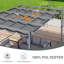 Auvent de remplacement pour pergola Aoodor-114884129-114884130