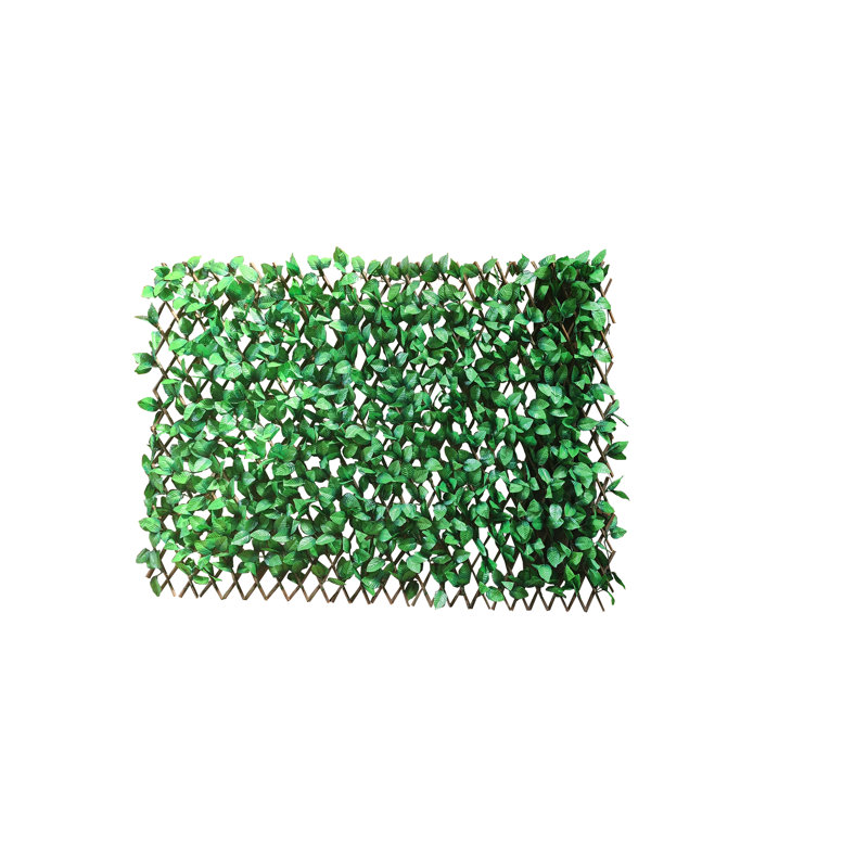 Faux Greenery Trellis Screen