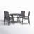 Leonard 4 - Person Patio Dining Set with Round Table-87599730