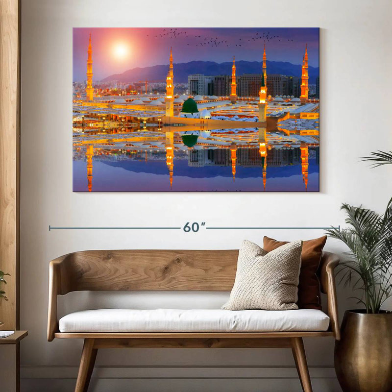 Rorry Masjid Nabawi, 34" H x 51" W
