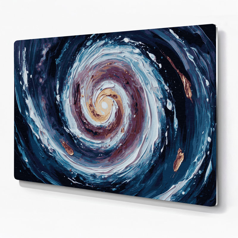 Photographie de galaxie spirale Sci Fi Galaxy, H 132 po x l 168 po x P 0,05 po
