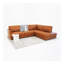 Canapé modulaire Glander - Cuir cognac-717103195