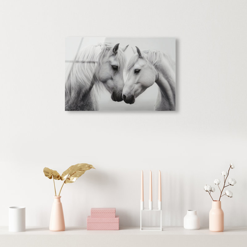 Twin Souls I Print by Oliver Gal, 10"H x 15"W, High-Gloss Acrylic Print