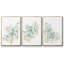 «Seafoam Petals I», reproduction sur toile 3 pièces-91887025-91887028