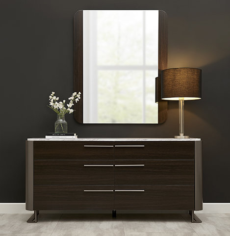 Demarkas 170cm W 6 - Drawer Chest of Drawers