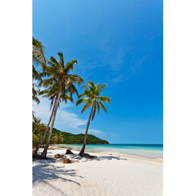 Exotic Tropical Beach - Photographie sur toile tendue