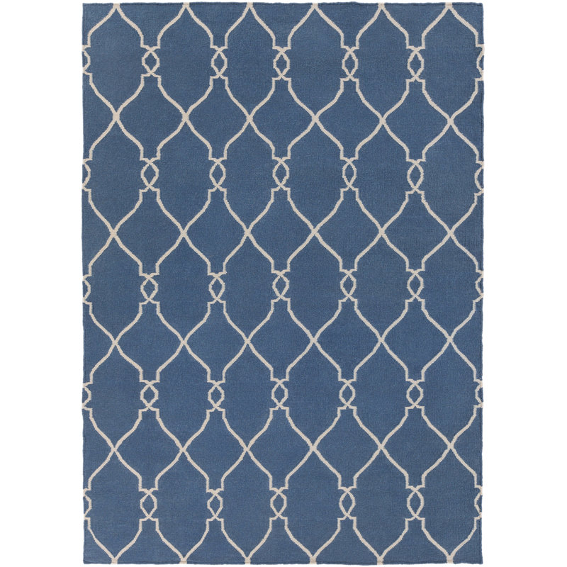 Findley Wool Geometric Indoor Rug, Rectangle 3'6" x 5'6"