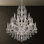 Bordeaux 25 Light 40in x 48in Three-Tier Chandelier in Heirloom Gold with Clear Heritage Handcut Crystals