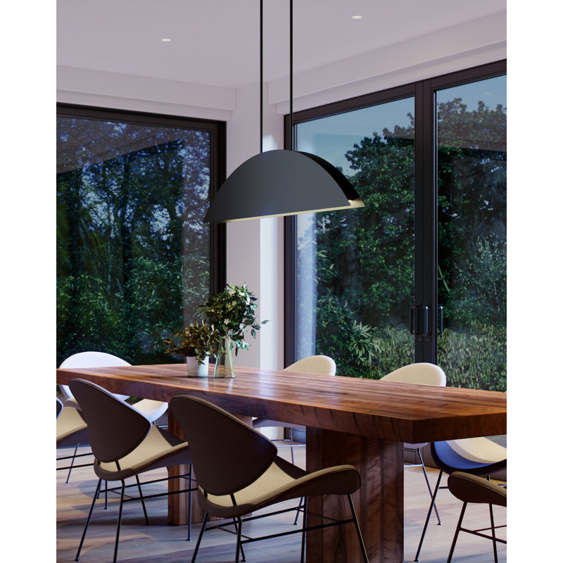 Bau 1 - Light LED Pendant, Nightshade Black