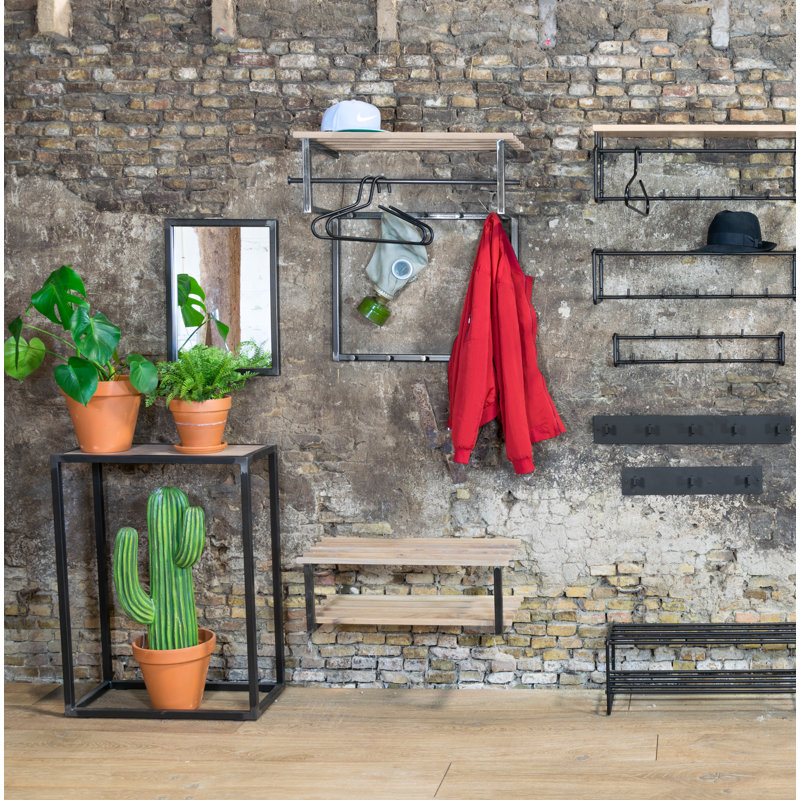 66cm Solid Wood Top Console Table