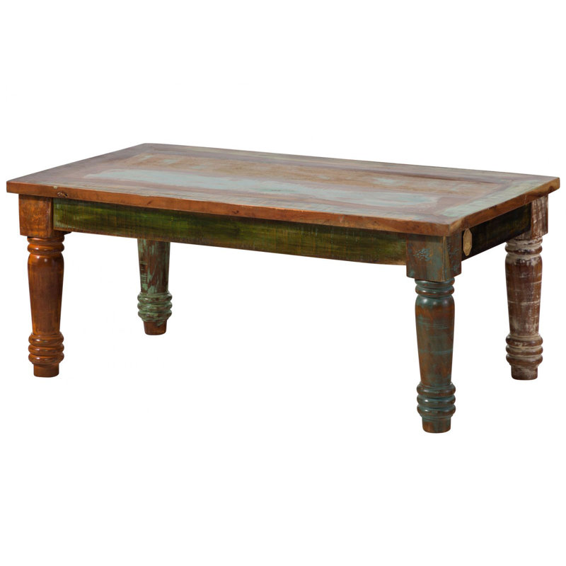 Fable Solid Wood Four Leg Coffee Table