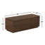 Banc de rangement en bois Gabbi Zuzu