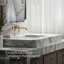 Occasion Sink Spout with Straight Design Wall Mount Bathroom Faucet with Drain Assembly-2064455863