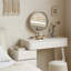 Commode de table (avec tabouret) Commode de table 100% Liriodendron Chinense