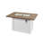Havenwood Rectangle Smokeless Fire Pit Table with Hidden Fuel Tank-93721830