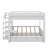 Wood Full Size Bunk Bed With Storage Staircase, Bedside Table And 3 Drawers-1638955809