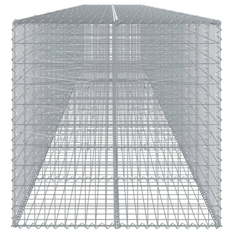 Grande jardinière pliante Gabion, H 39,4 po x l 39,4 po x P 39,4 po