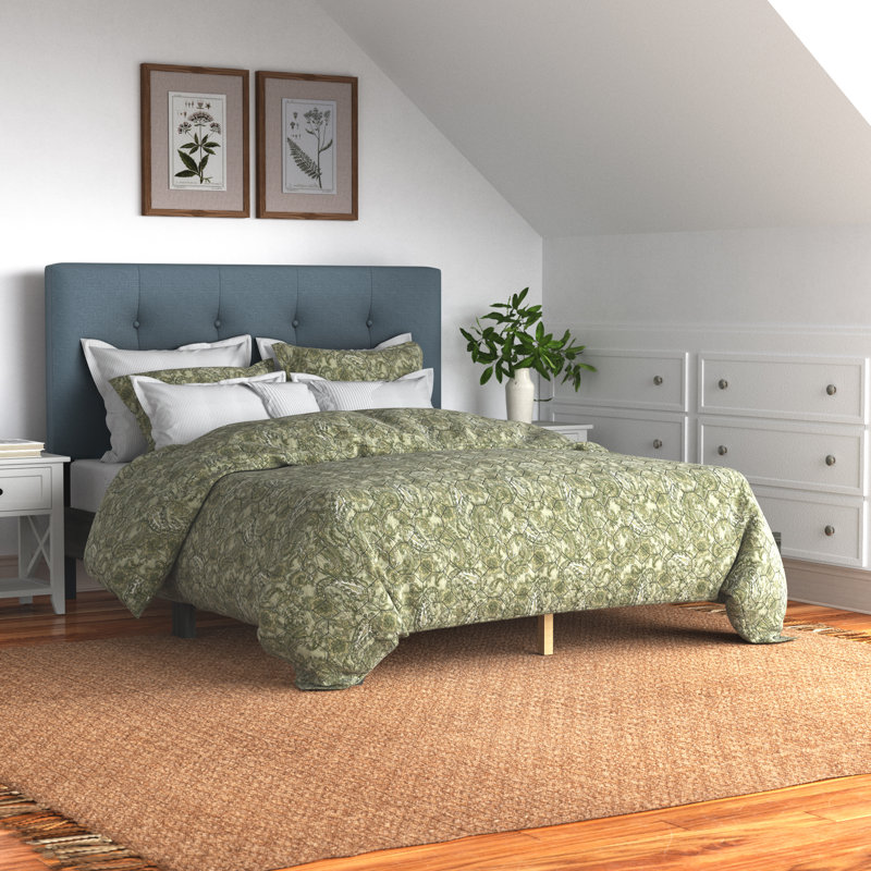Albee Upholstered Platform Bed, Queen
