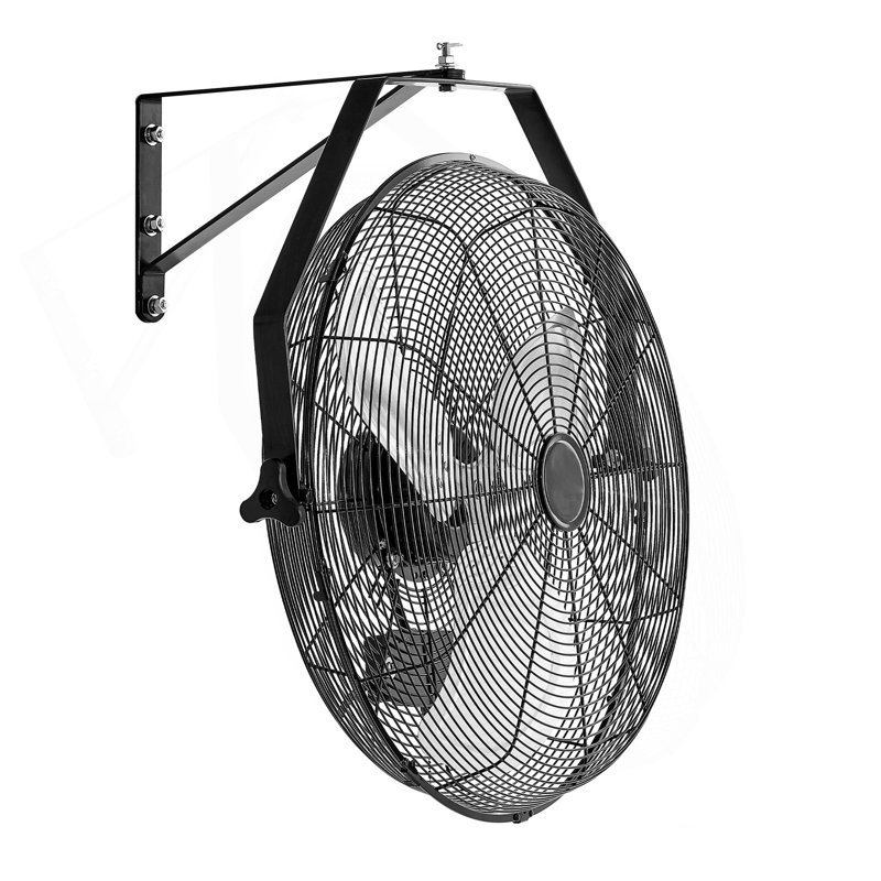 Ventilateur mural 20 pouces 3 vitesses 4650 pi³ / min pour atelier de garage