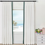 Boca Raton Embroidered Room Darkening Curtain