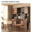 Buffet en noyer manufacturé