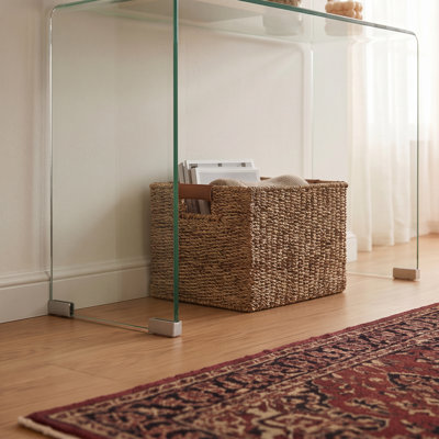 Tempered Glass Console Table