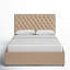 Lit plateforme tapissier avec rangement Cletus-1691165816