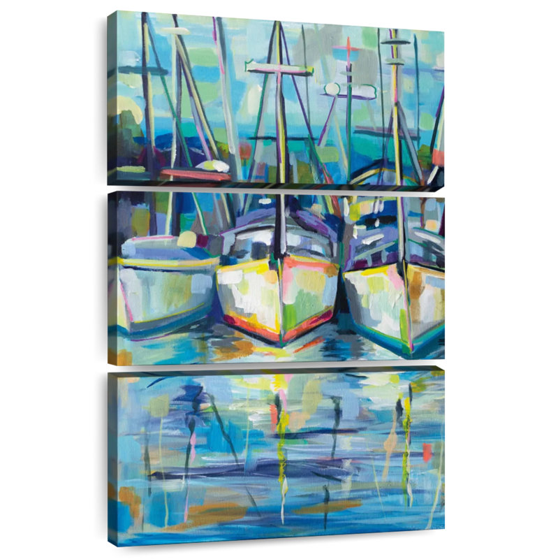Mehar Morning Dock, 65" H x 42" W