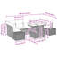 289cm Wide Patio Sofa with Cushions